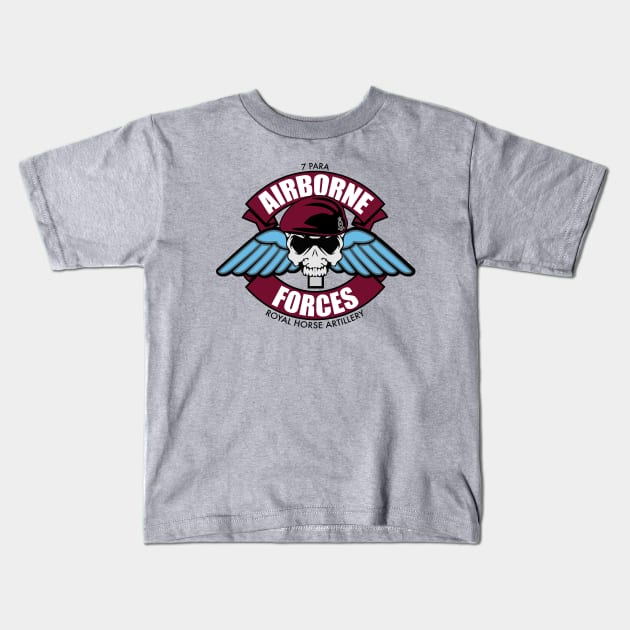 7 Para RHA Kids T-Shirt by Tailgunnerstudios